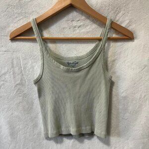 Brandy Melville Women's Green Vest